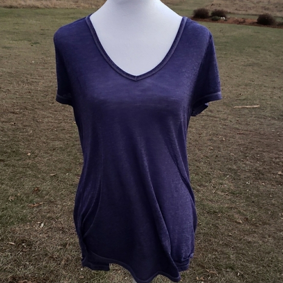 Mudd Tops - ⭐️⭐️ Mudd Teen/Young Adult Purple Short Sleeve V-Neck Top